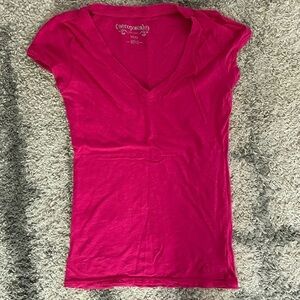 Aeropostale pink womens tee shirt